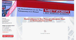 Desktop Screenshot of metzger.de